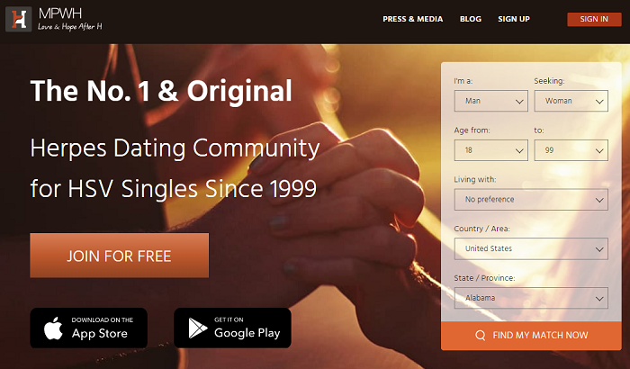 herpes dating