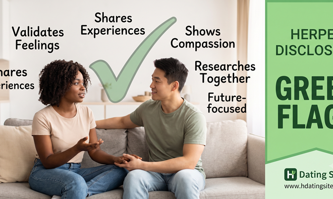 Herpes Disclosure: 5 Green Flags to Look For in a Date