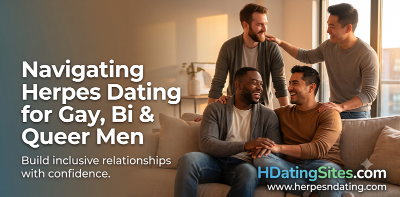 Herpes Dating for Gay, Bi, and Queer Singles